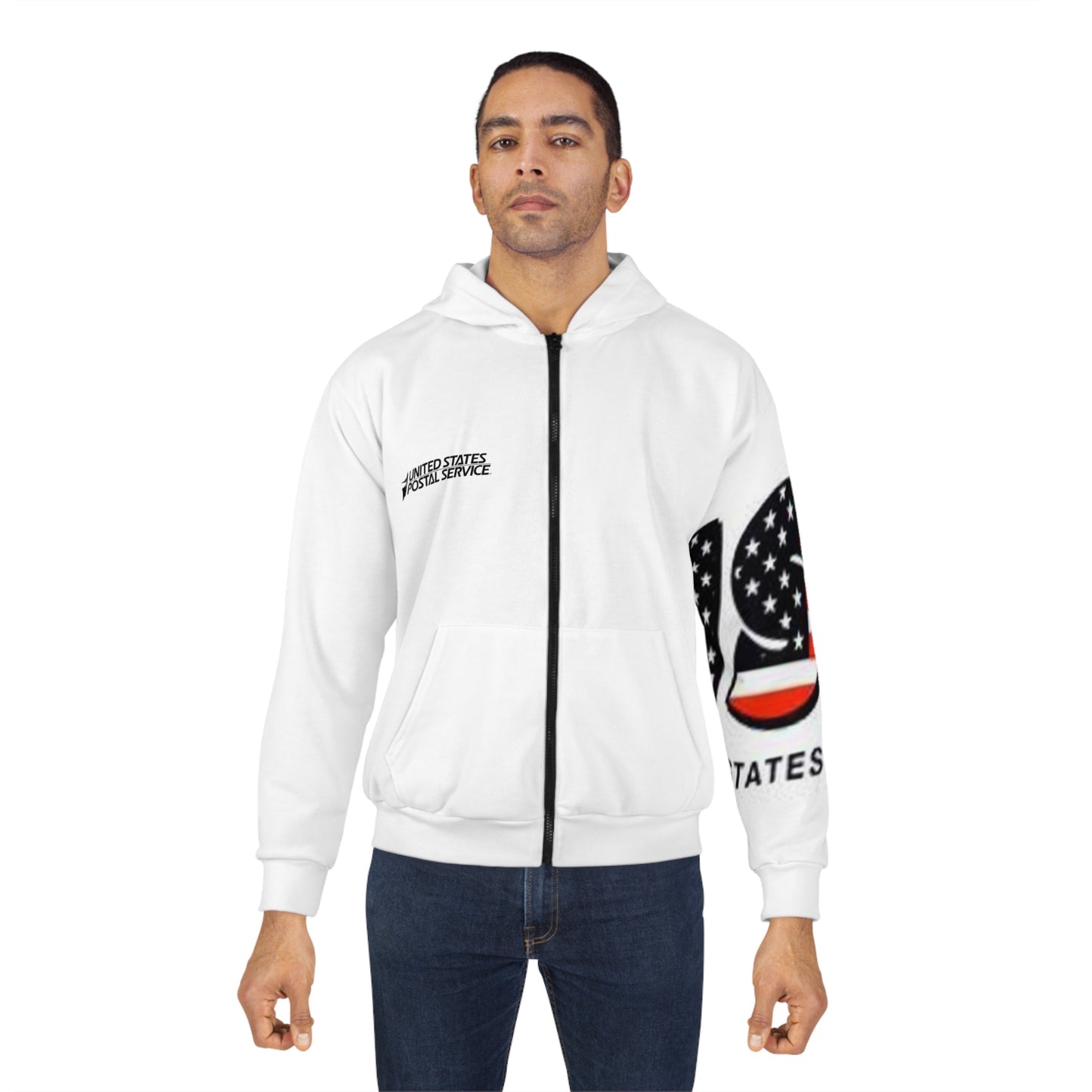 USPS Unisex Zip Hoodie