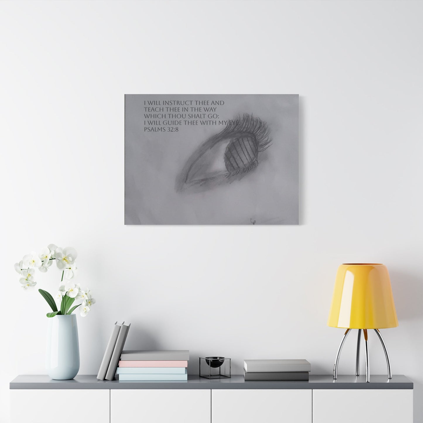 Canvas Print - God Words Matte Canvas