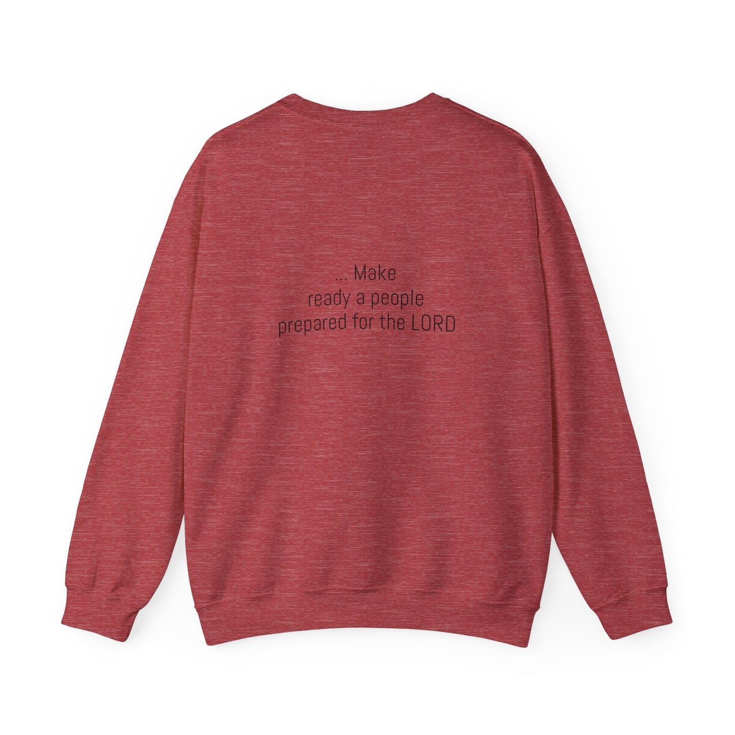 Religious Unisex Sweatshirt - READY FOR THE LORD Design