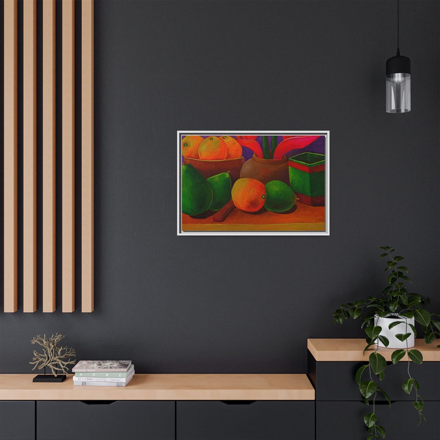 Tropical Fruits Canvas Wrap