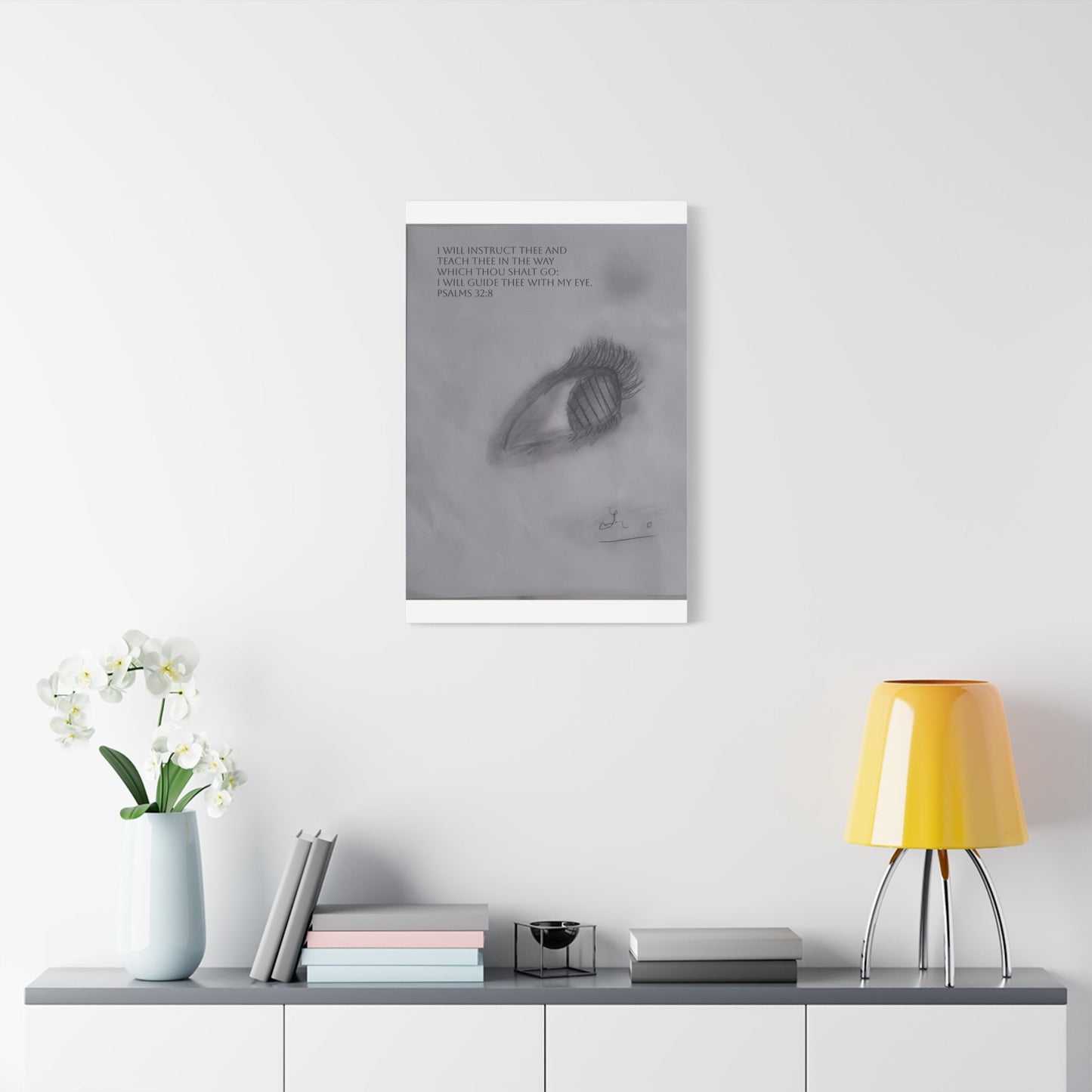 Canvas Print - God Words Matte Canvas