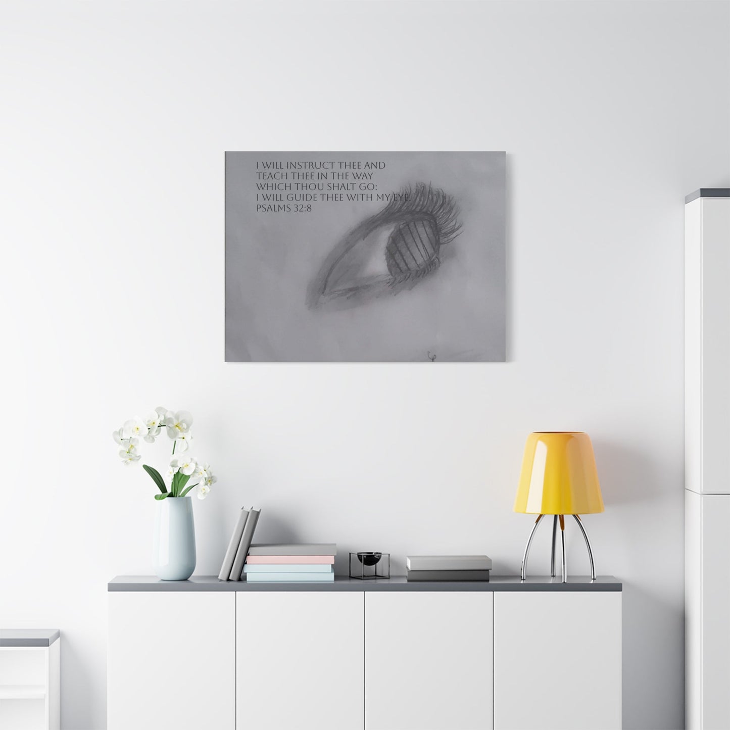 Canvas Print - God Words Matte Canvas