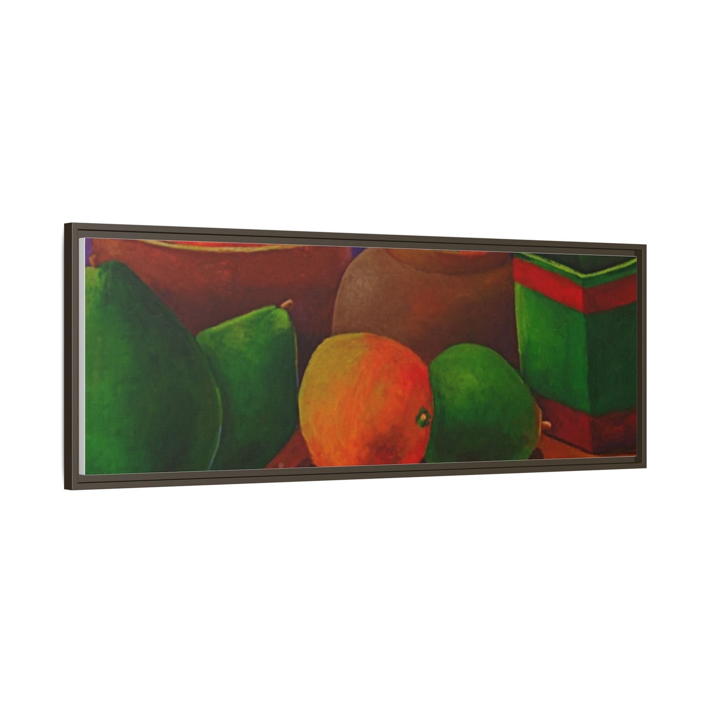 Tropical Fruits Canvas Wrap