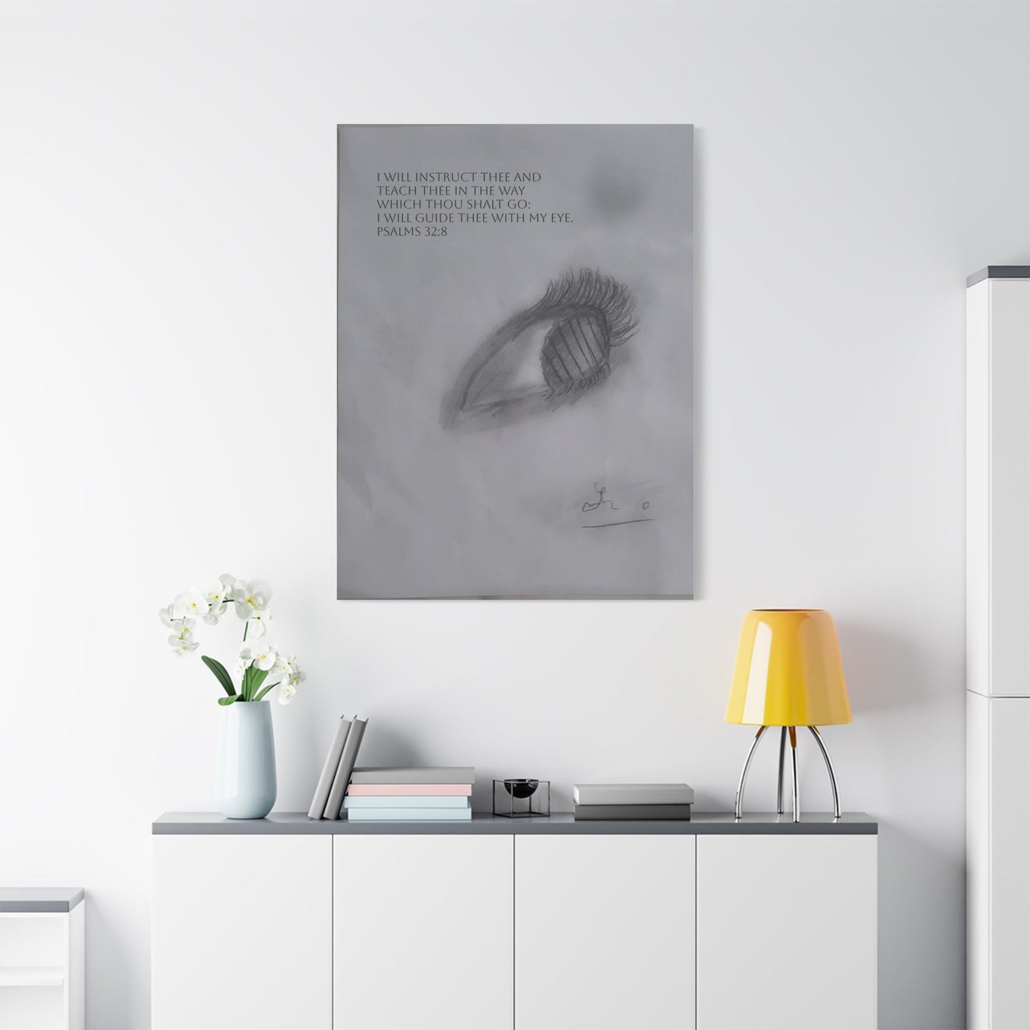 Canvas Print - God Words Matte Canvas