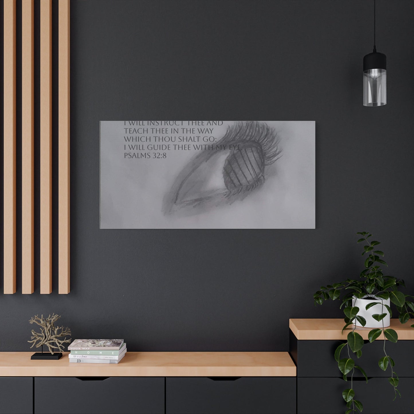 Canvas Print - God Words Matte Canvas