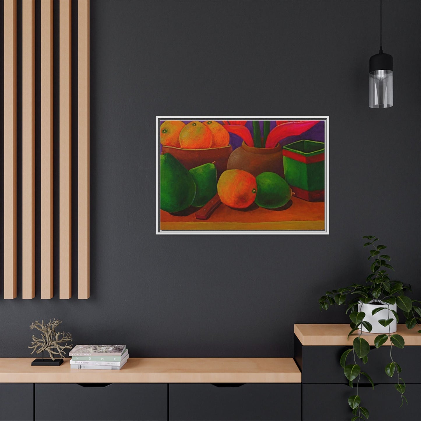 Tropical Fruits Canvas Wrap