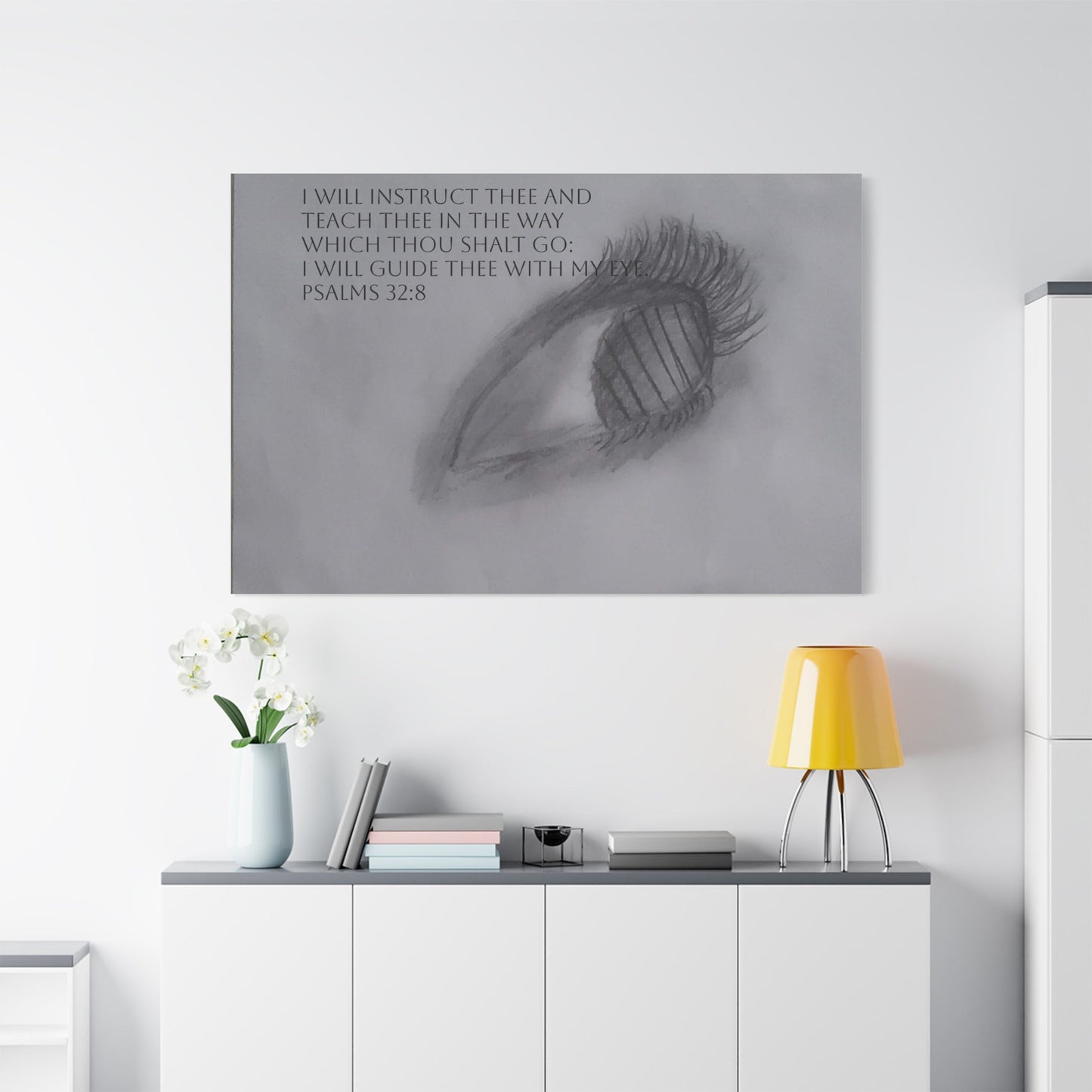 Canvas Print - God Words Matte Canvas