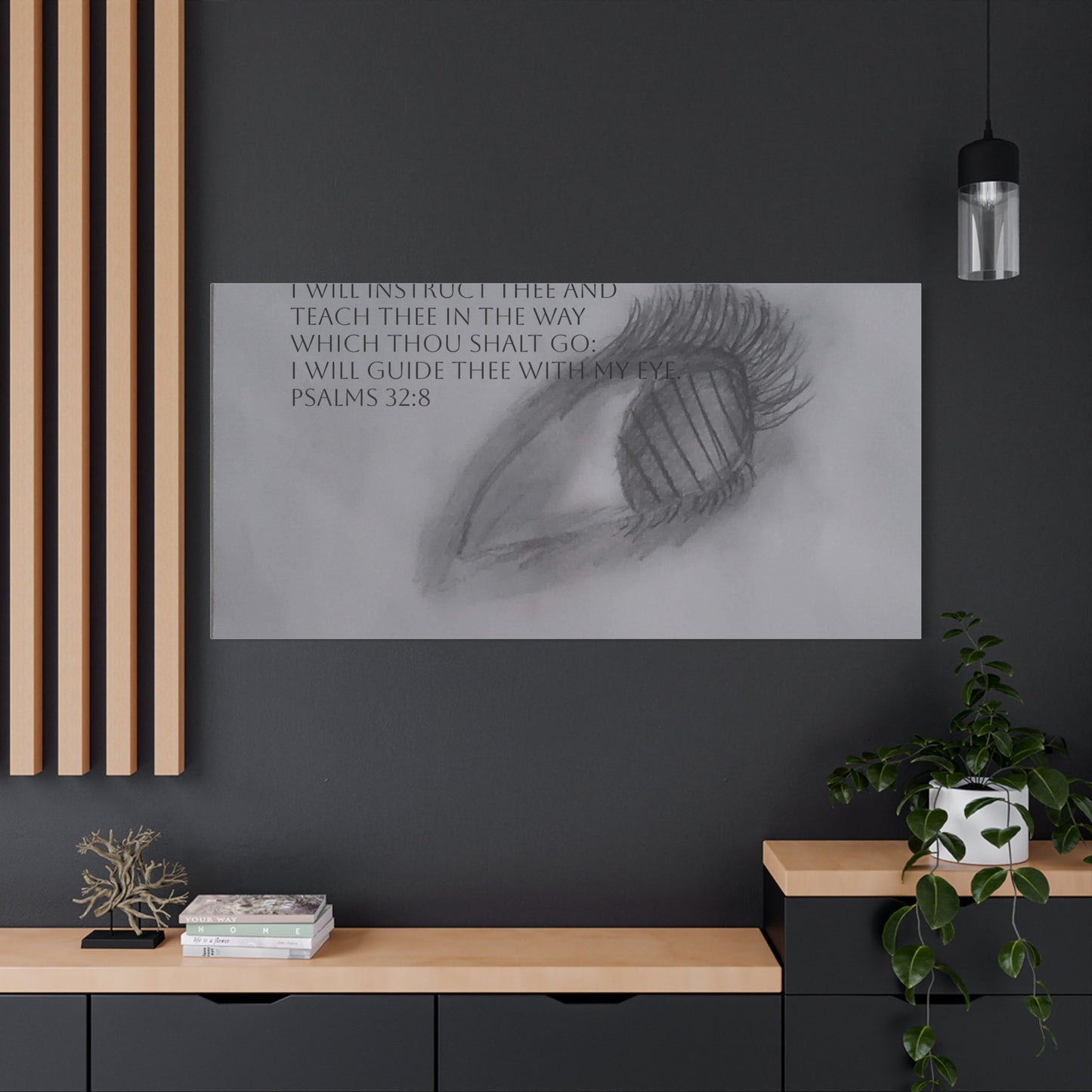 Canvas Print - God Words Matte Canvas