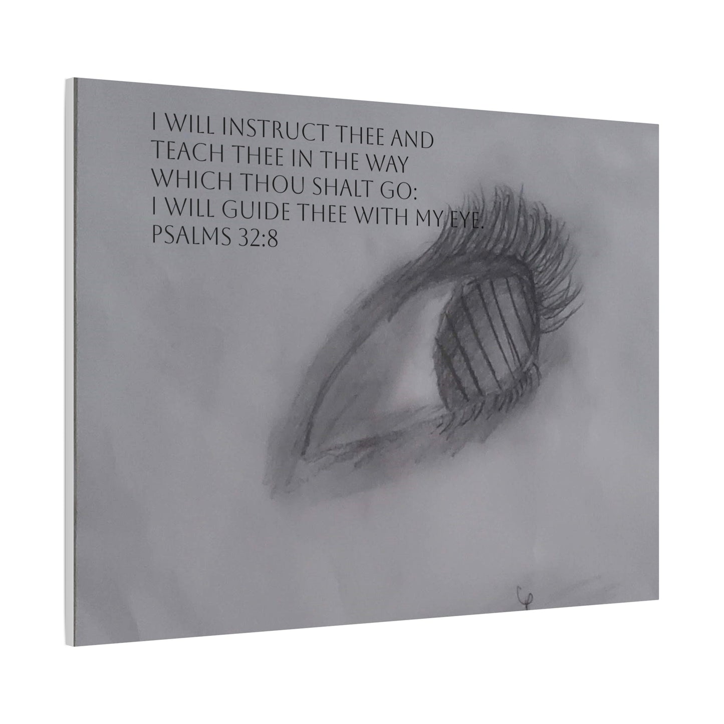 Canvas Print - God Words Matte Canvas