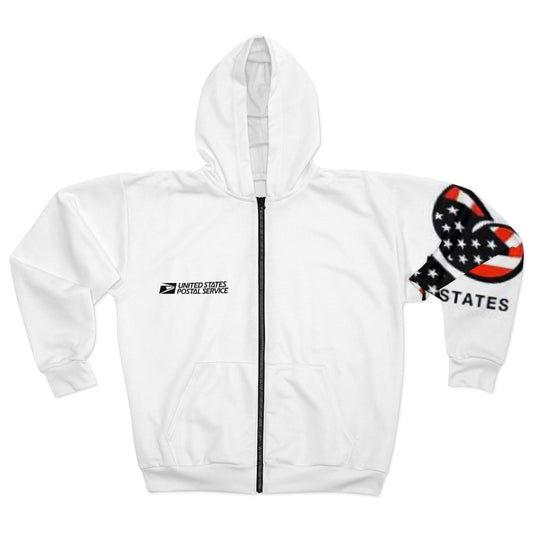 USPS Unisex Zip Hoodie