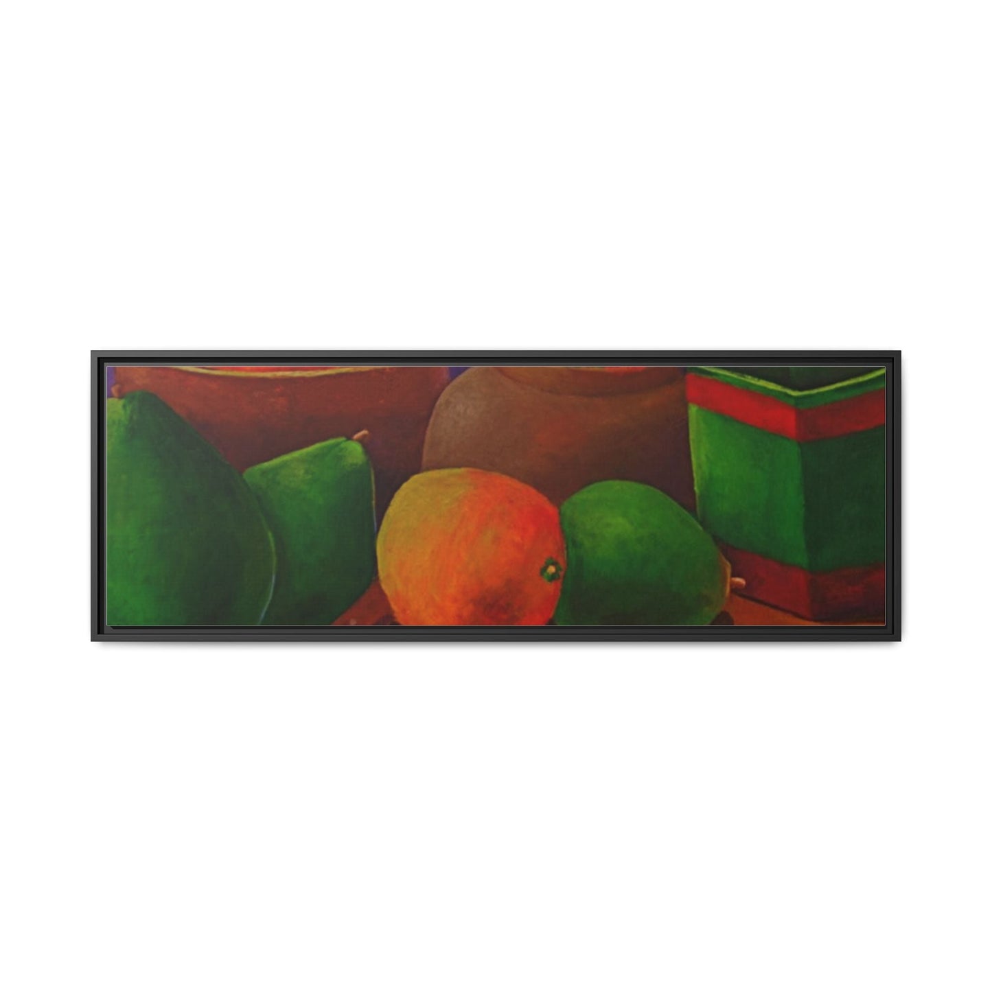 Tropical Fruits Canvas Wrap