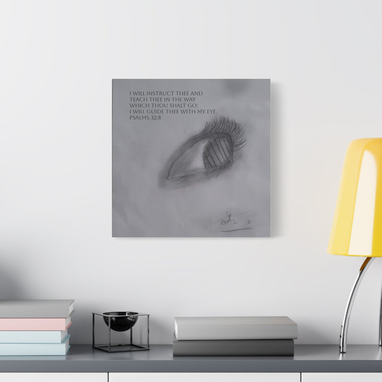 Canvas Print - God Words Matte Canvas