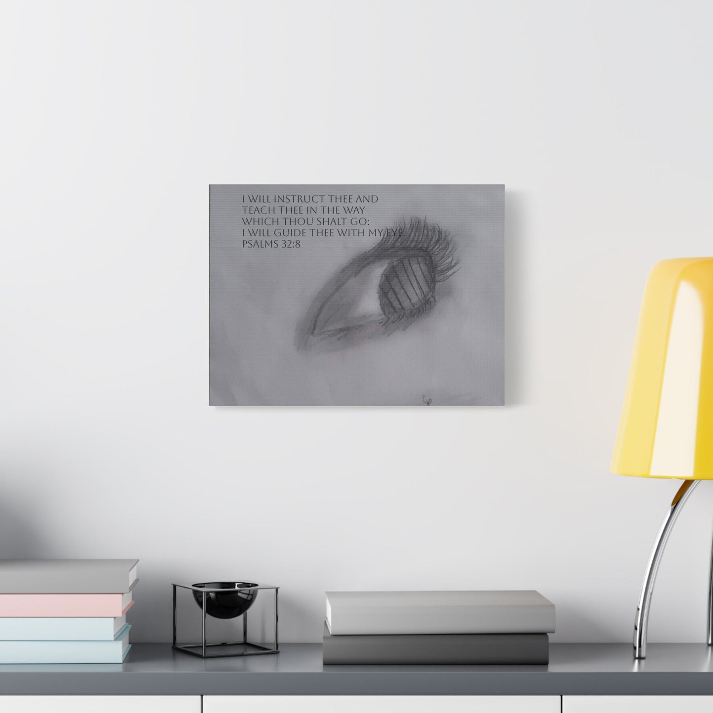 Canvas Print - God Words Matte Canvas