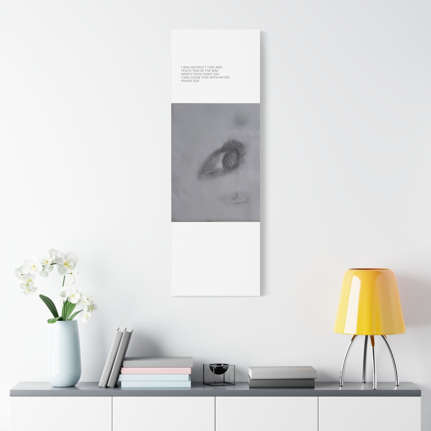 Canvas Print - God Words Matte Canvas