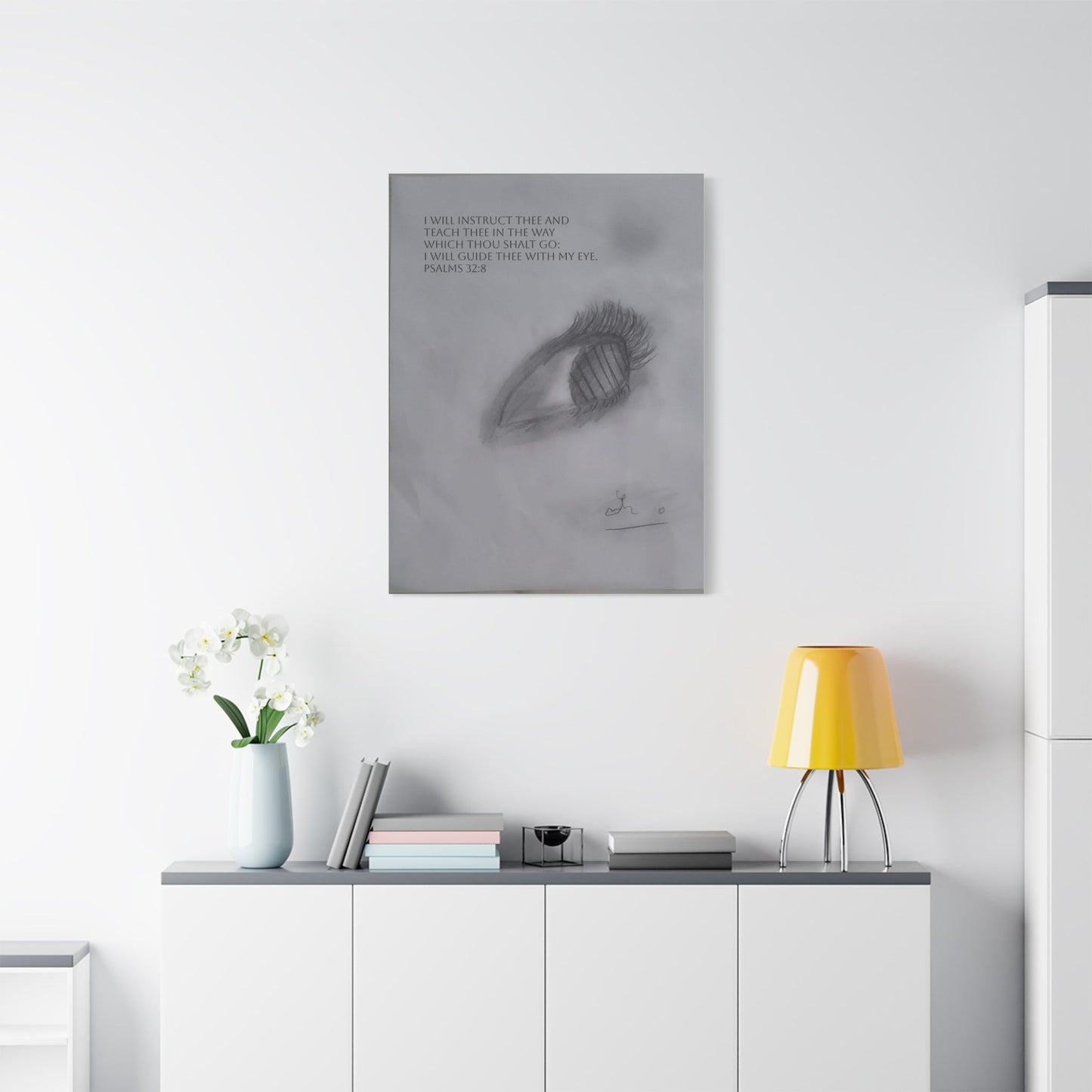 Canvas Print - God Words Matte Canvas