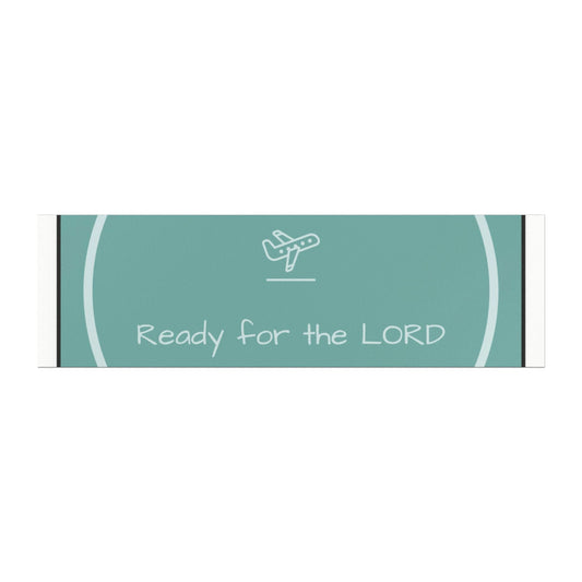 Religious Car Magnets - READY FOR THE LORD Design