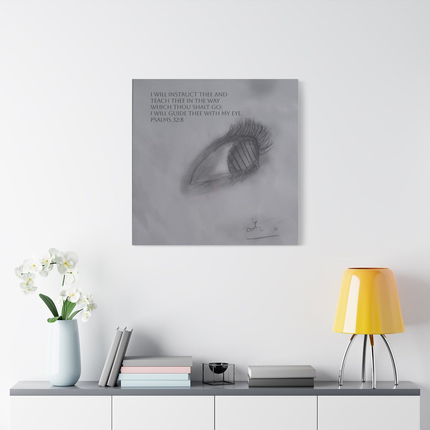 Canvas Print - God Words Matte Canvas