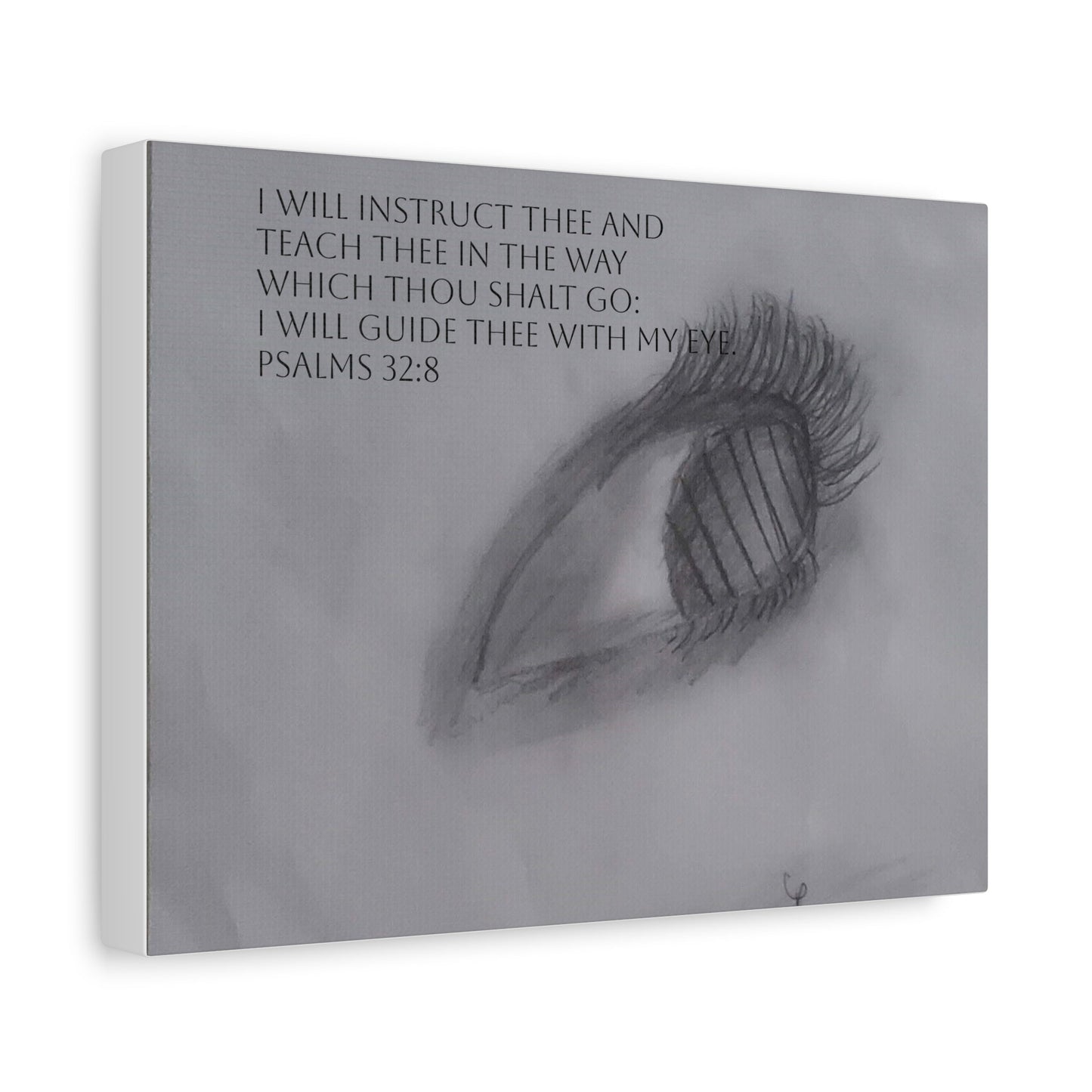 Canvas Print - God Words Matte Canvas