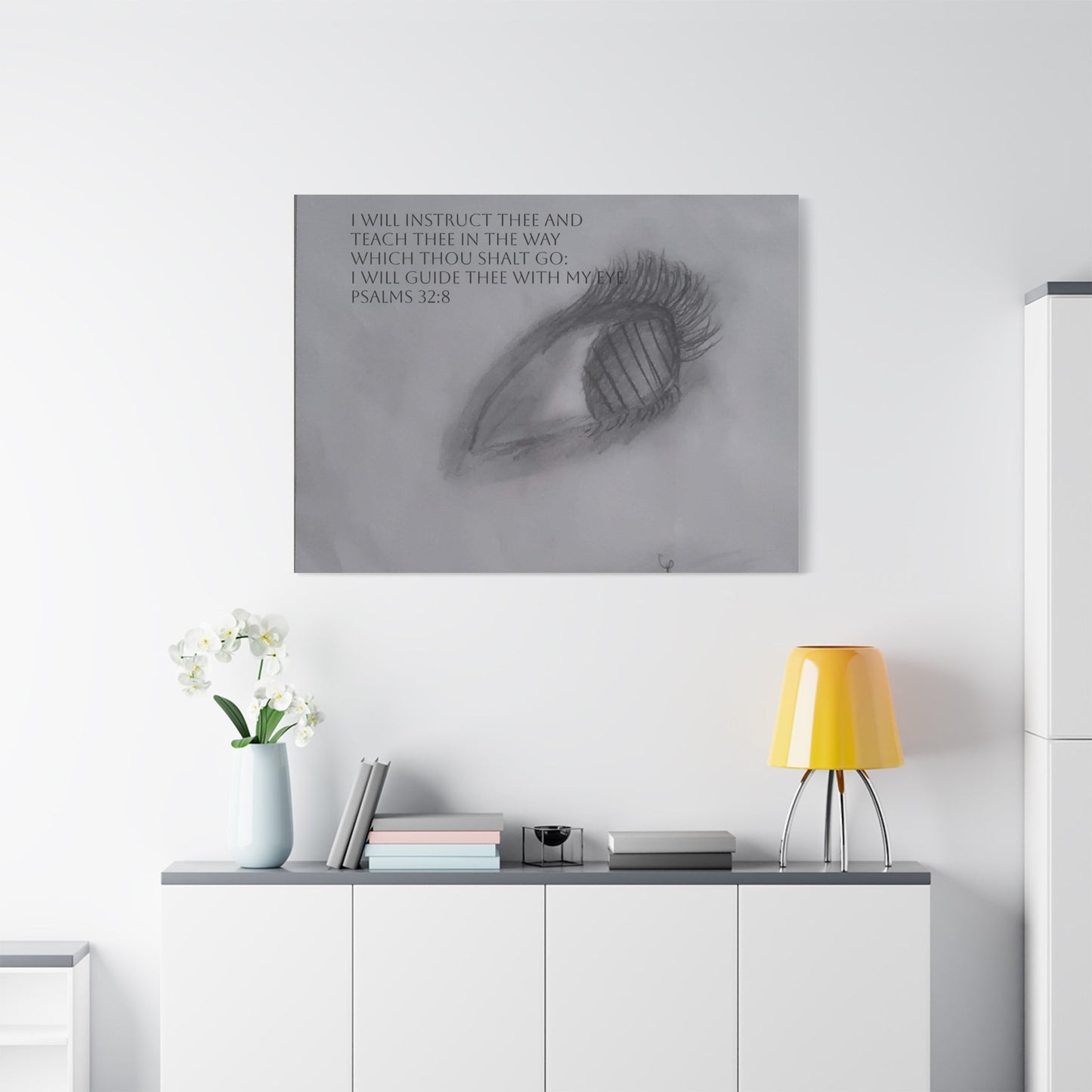 Canvas Print - God Words Matte Canvas