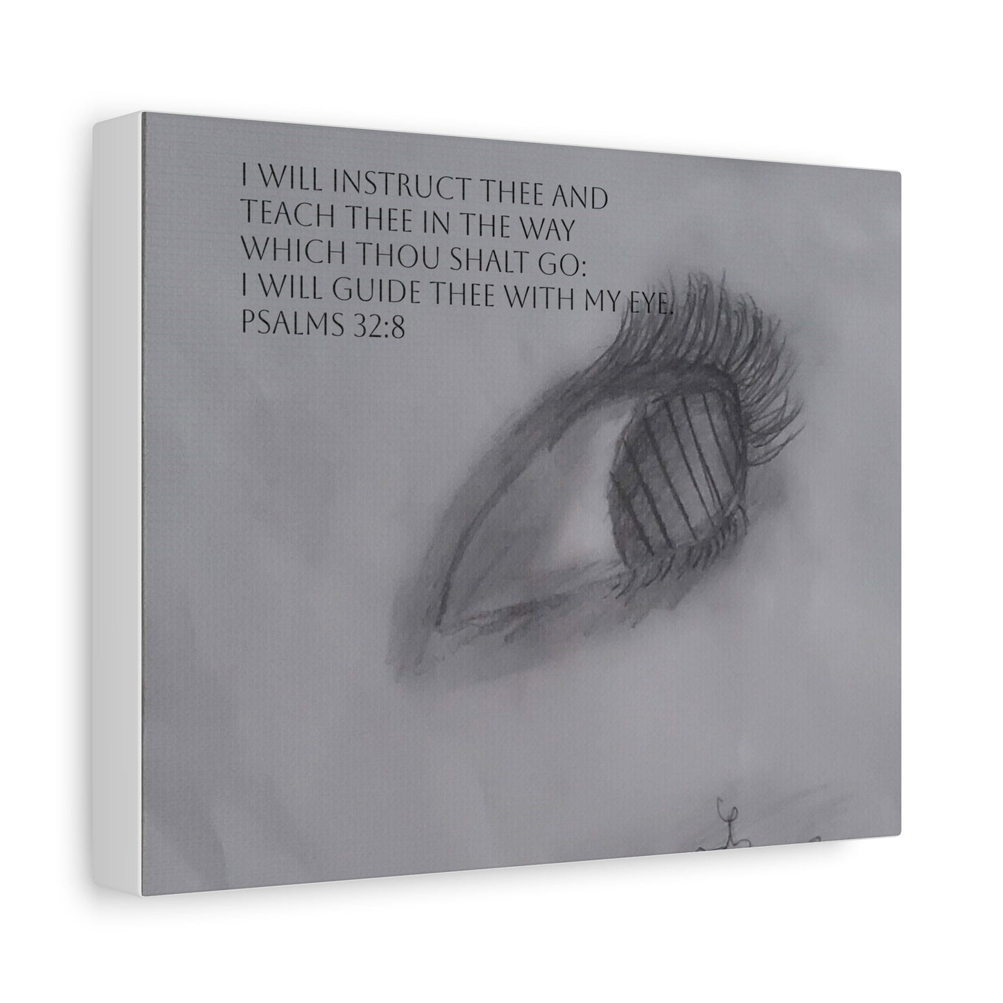 Canvas Print - God Words Matte Canvas