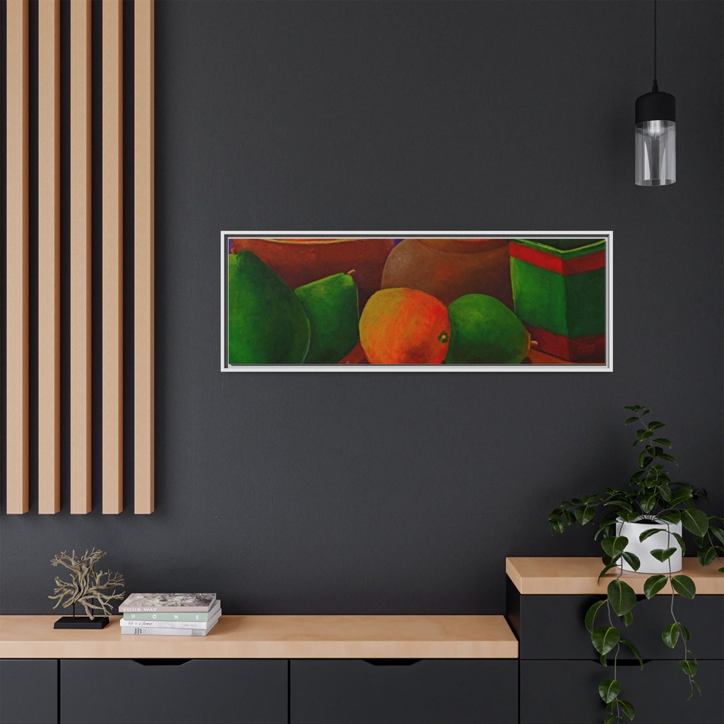 Tropical Fruits Canvas Wrap