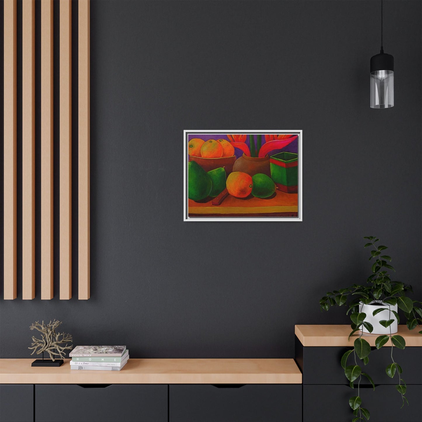 Tropical Fruits Canvas Wrap