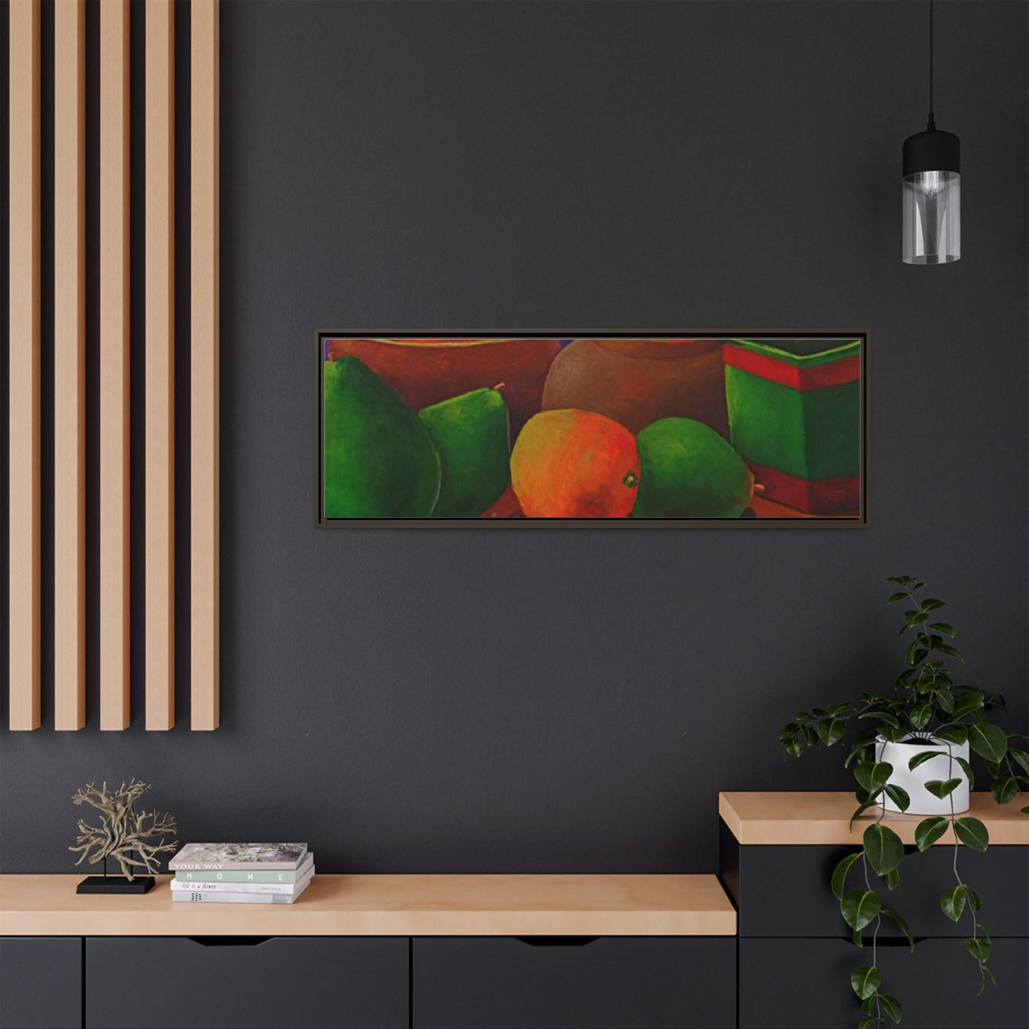 Tropical Fruits Canvas Wrap