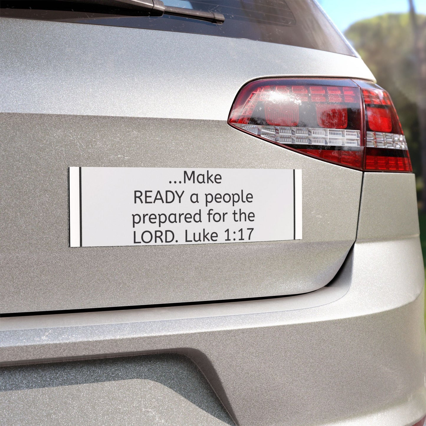 Religious Car Magnets - READY FOR THE LORD Design