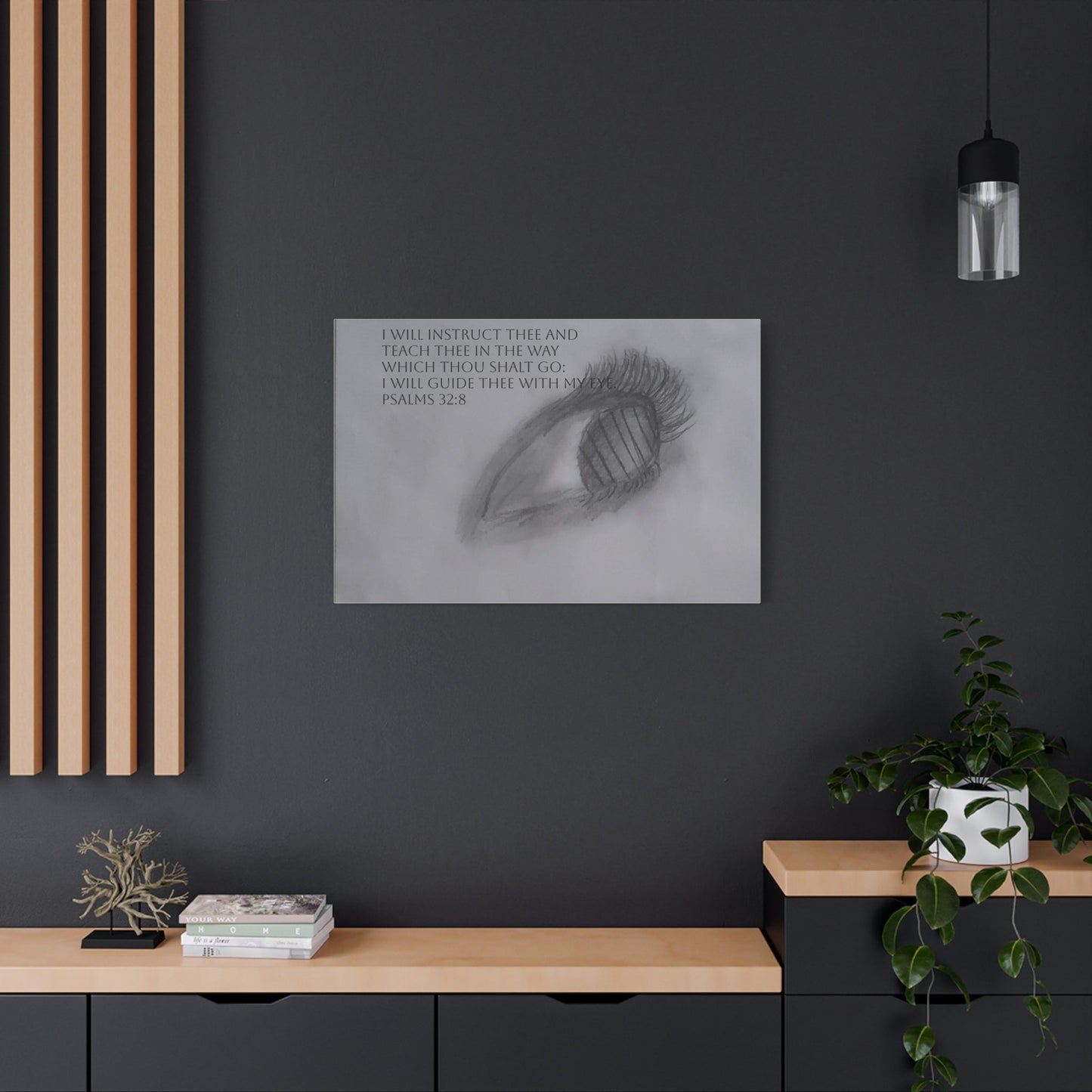 Canvas Print - God Words Matte Canvas