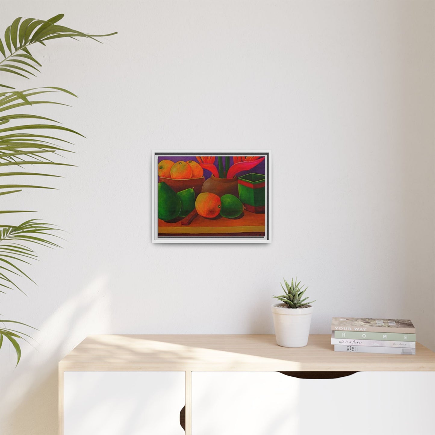 Tropical Fruits Canvas Wrap