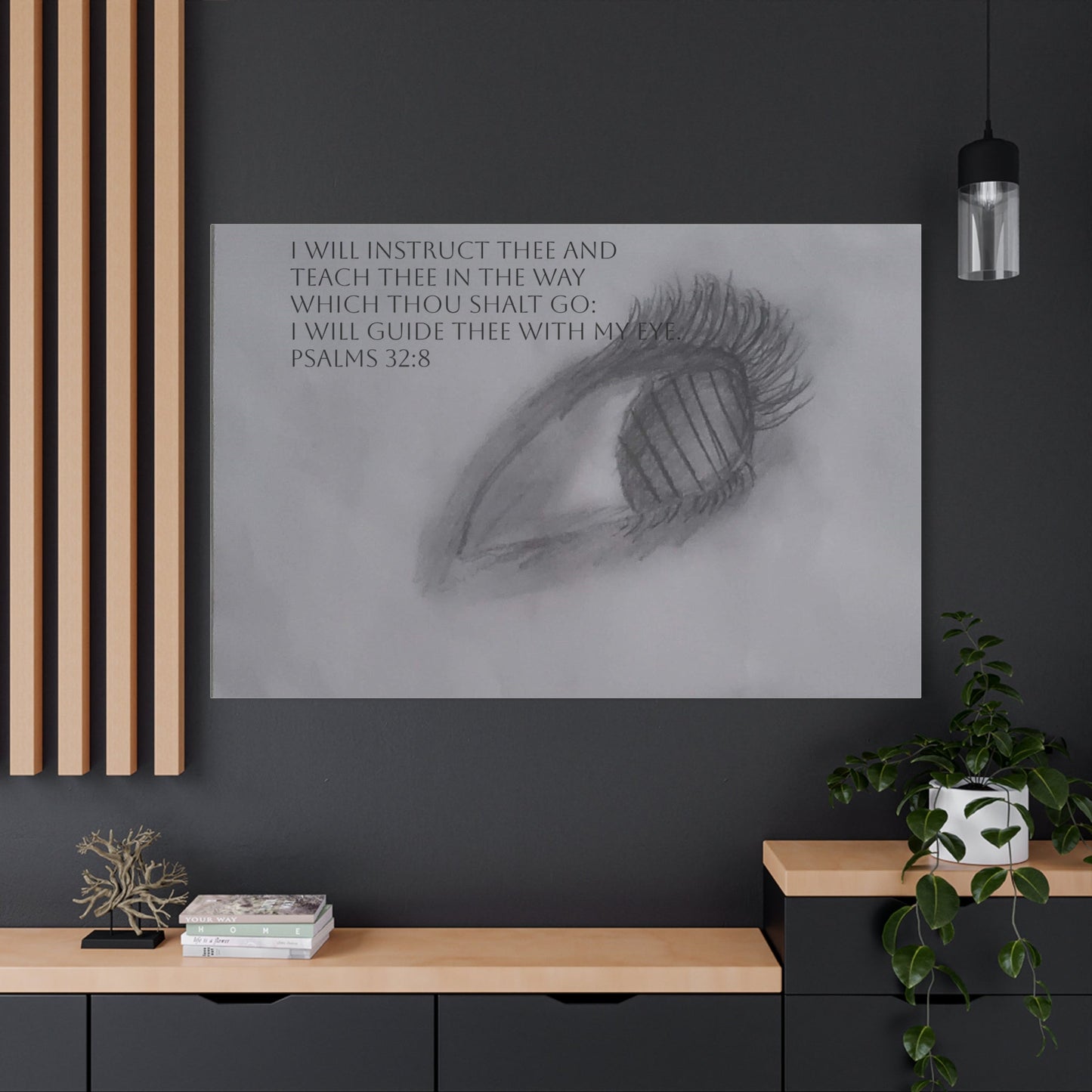 Canvas Print - God Words Matte Canvas