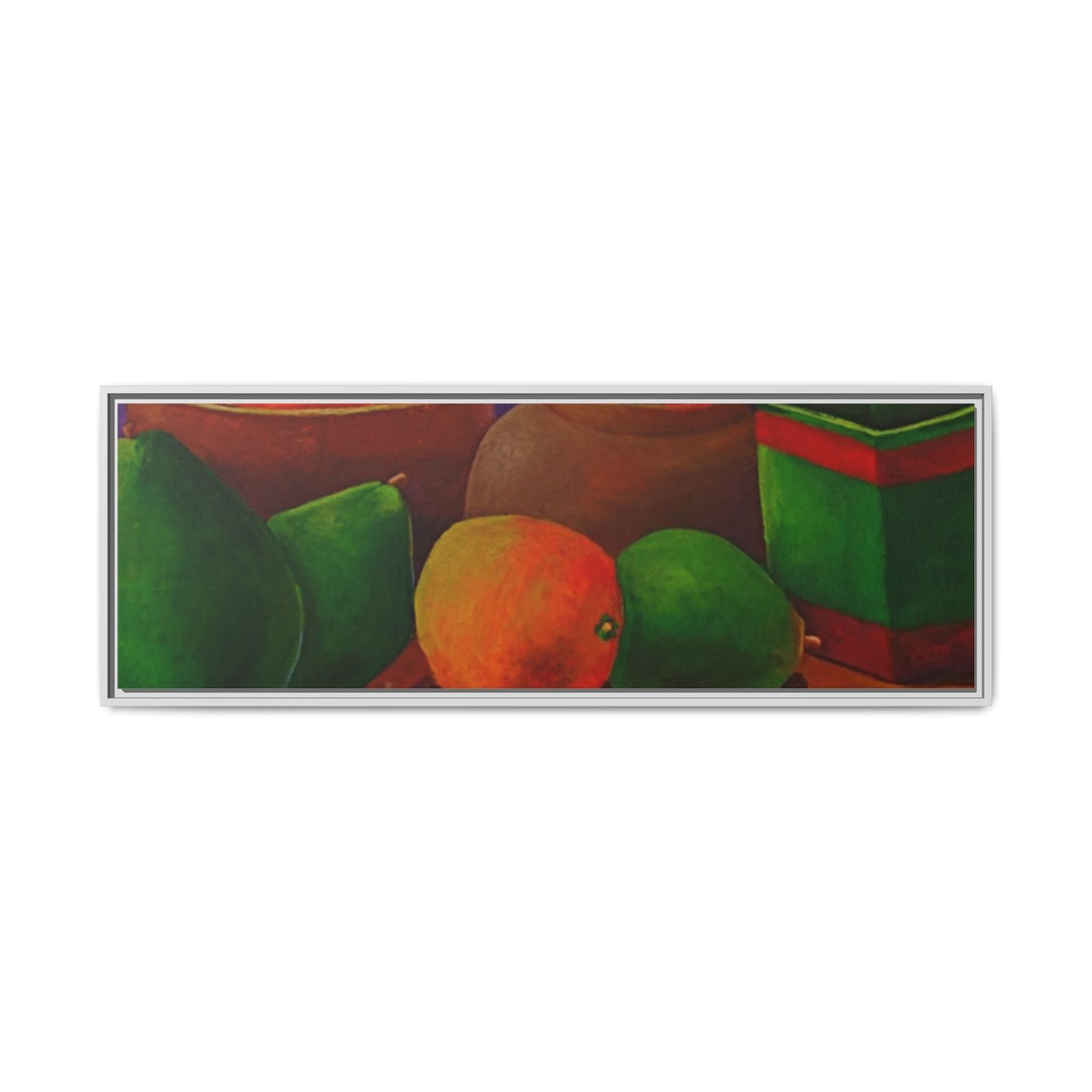 Tropical Fruits Canvas Wrap