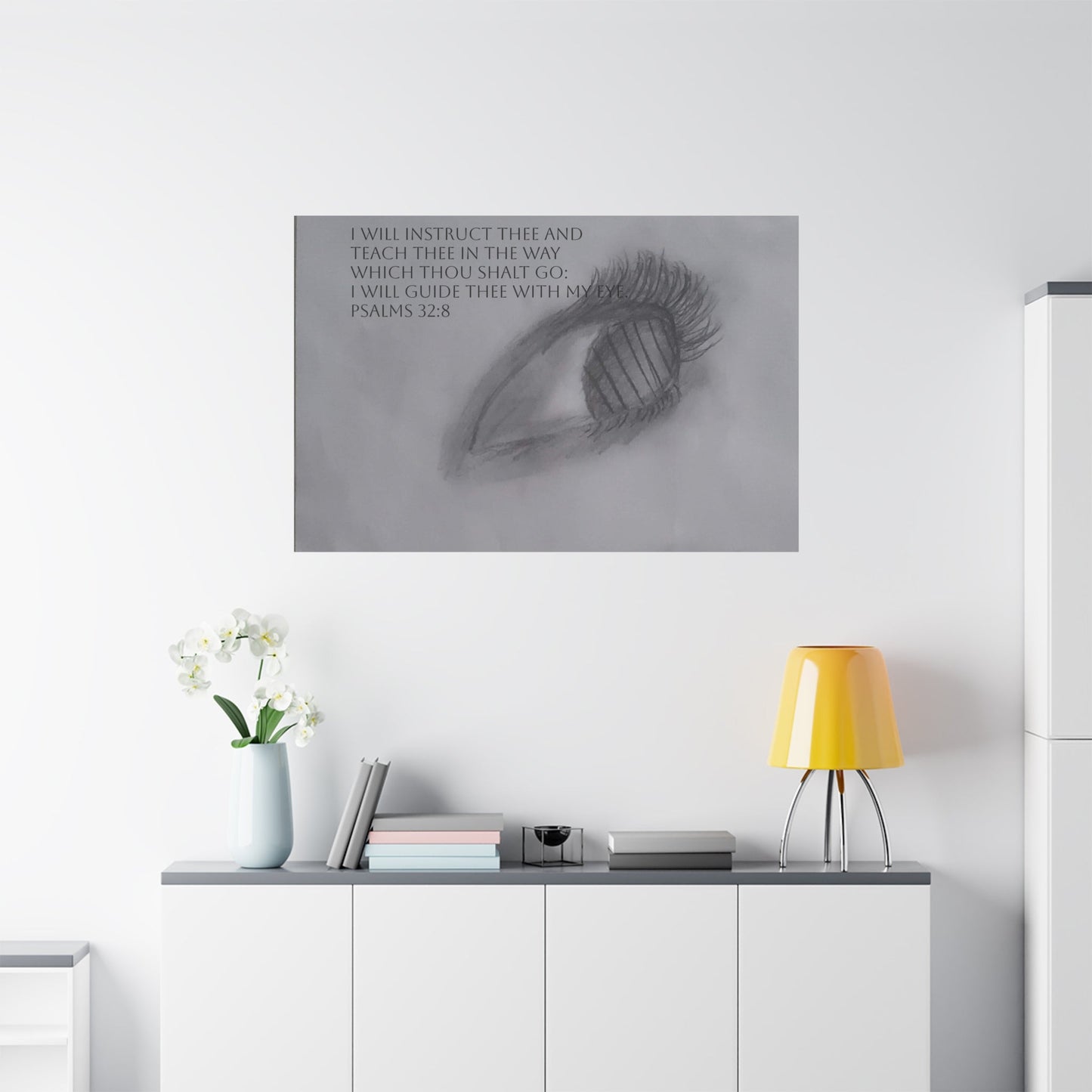 Canvas Print - God Words Matte Canvas