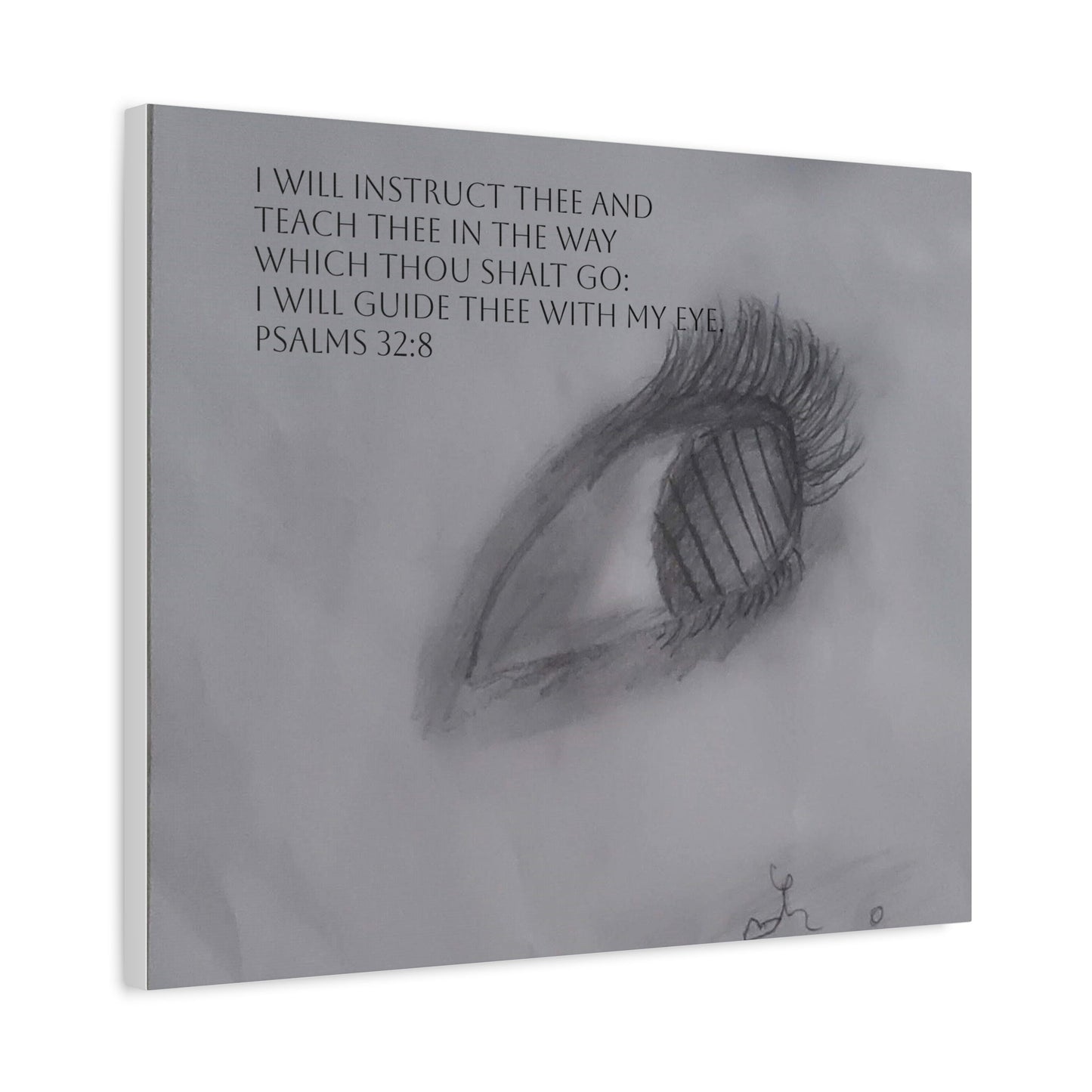 Canvas Print - God Words Matte Canvas