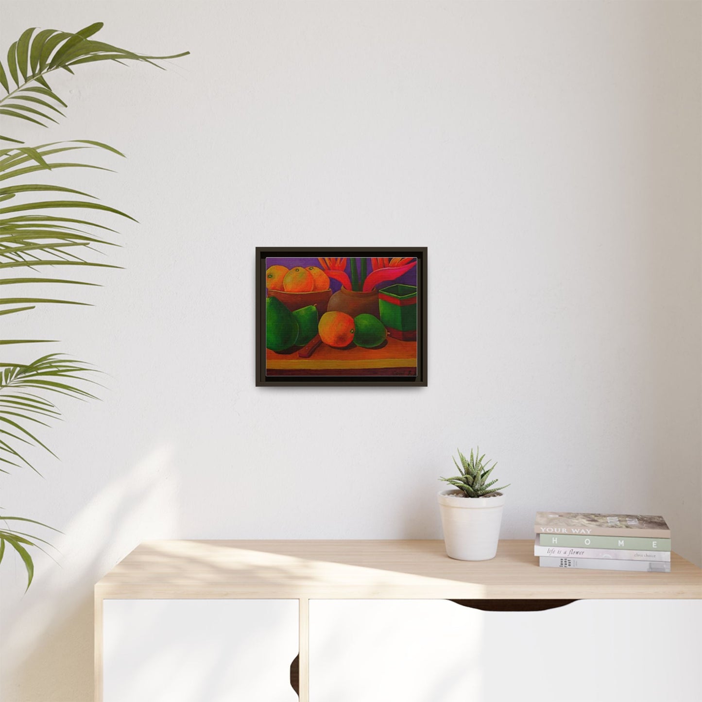 Tropical Fruits Canvas Wrap