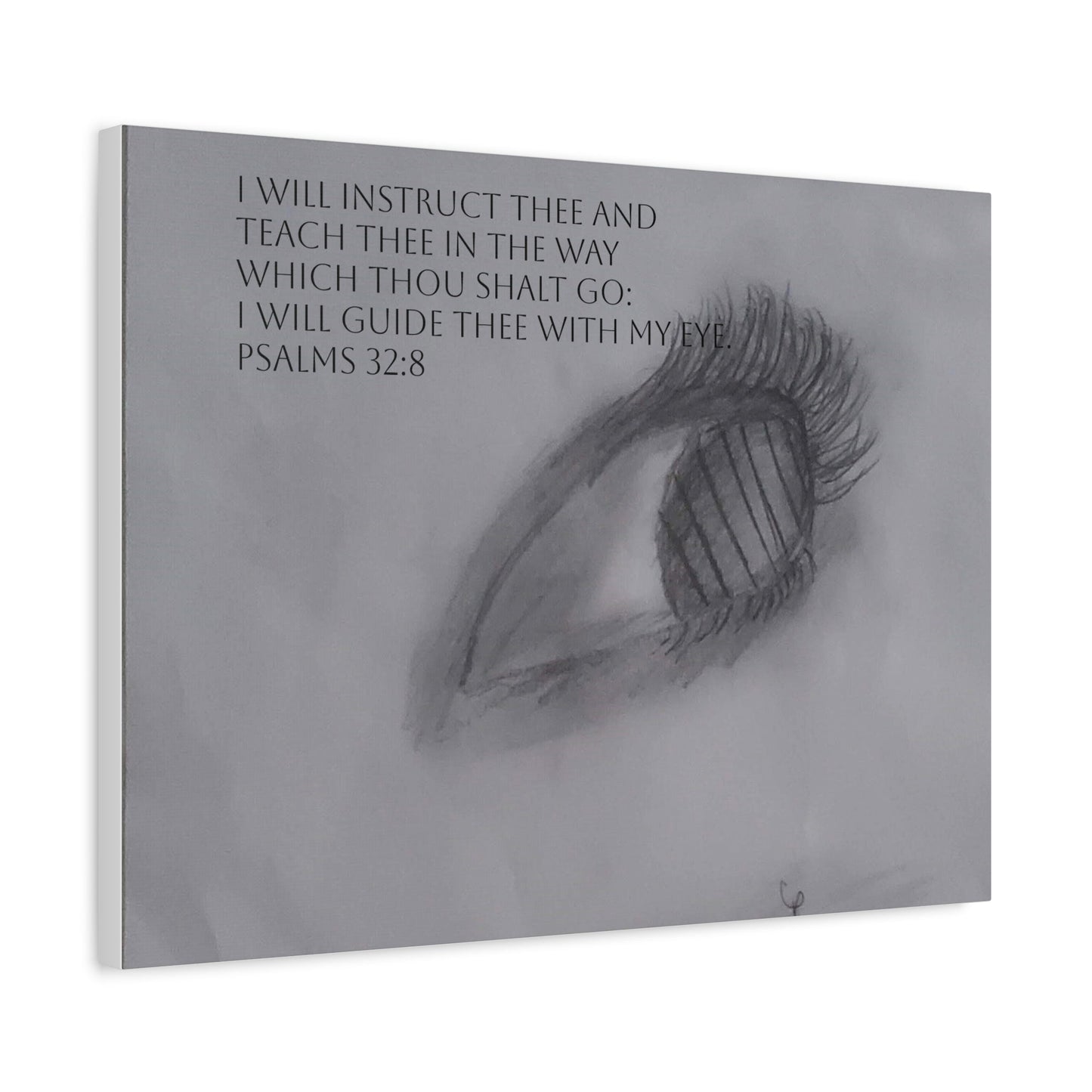 Canvas Print - God Words Matte Canvas