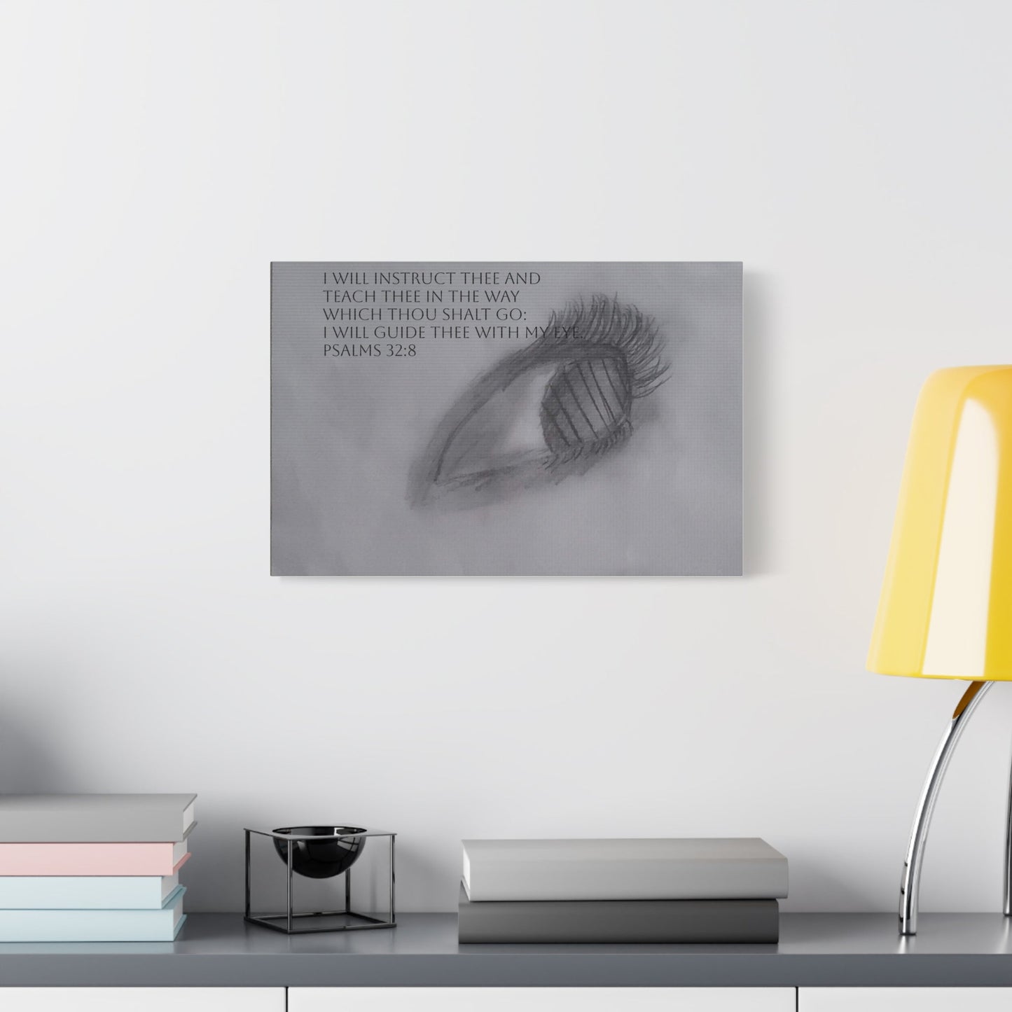 Canvas Print - God Words Matte Canvas