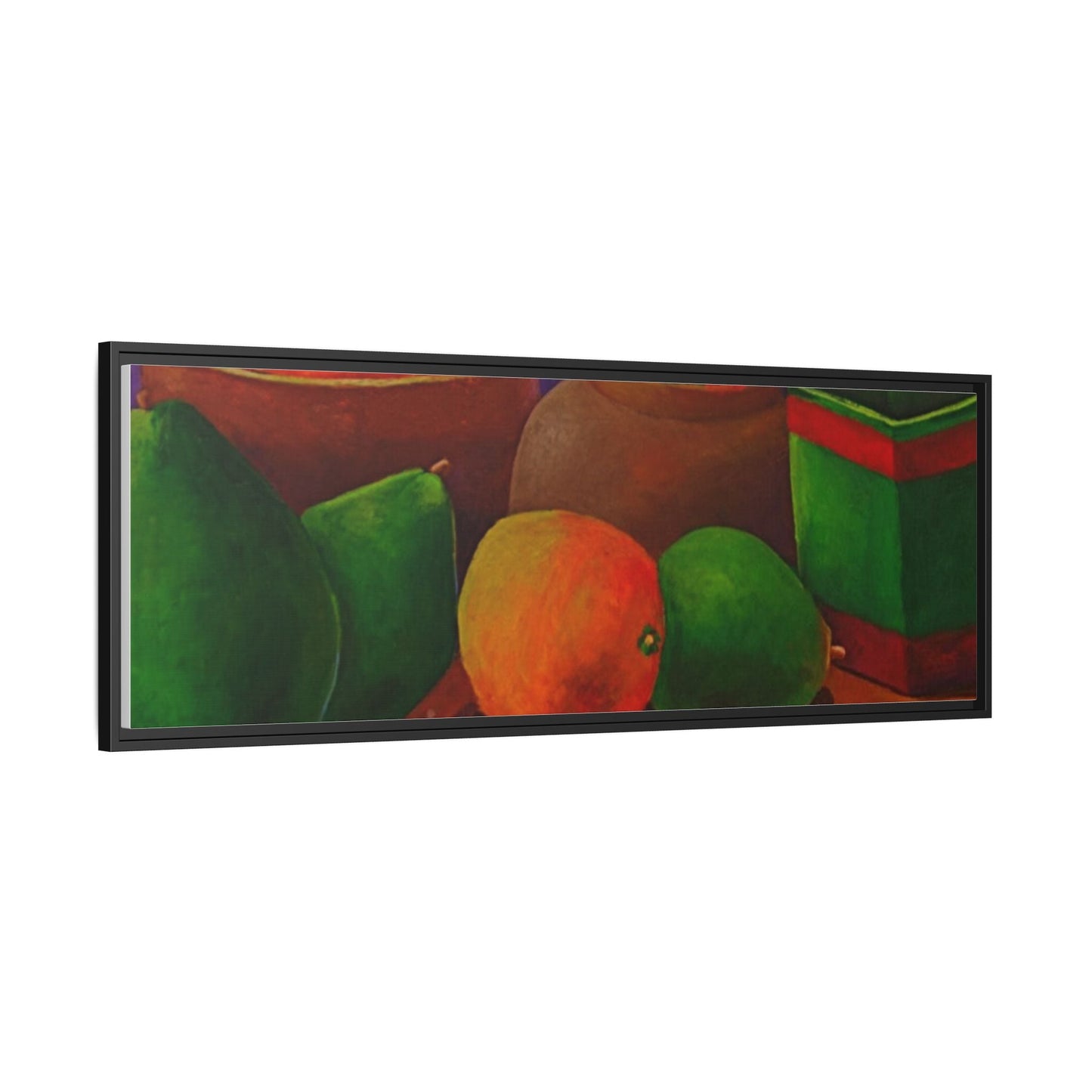 Tropical Fruits Canvas Wrap