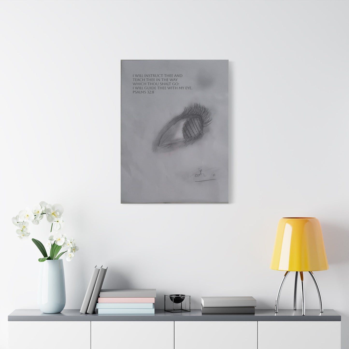 Canvas Print - God Words Matte Canvas