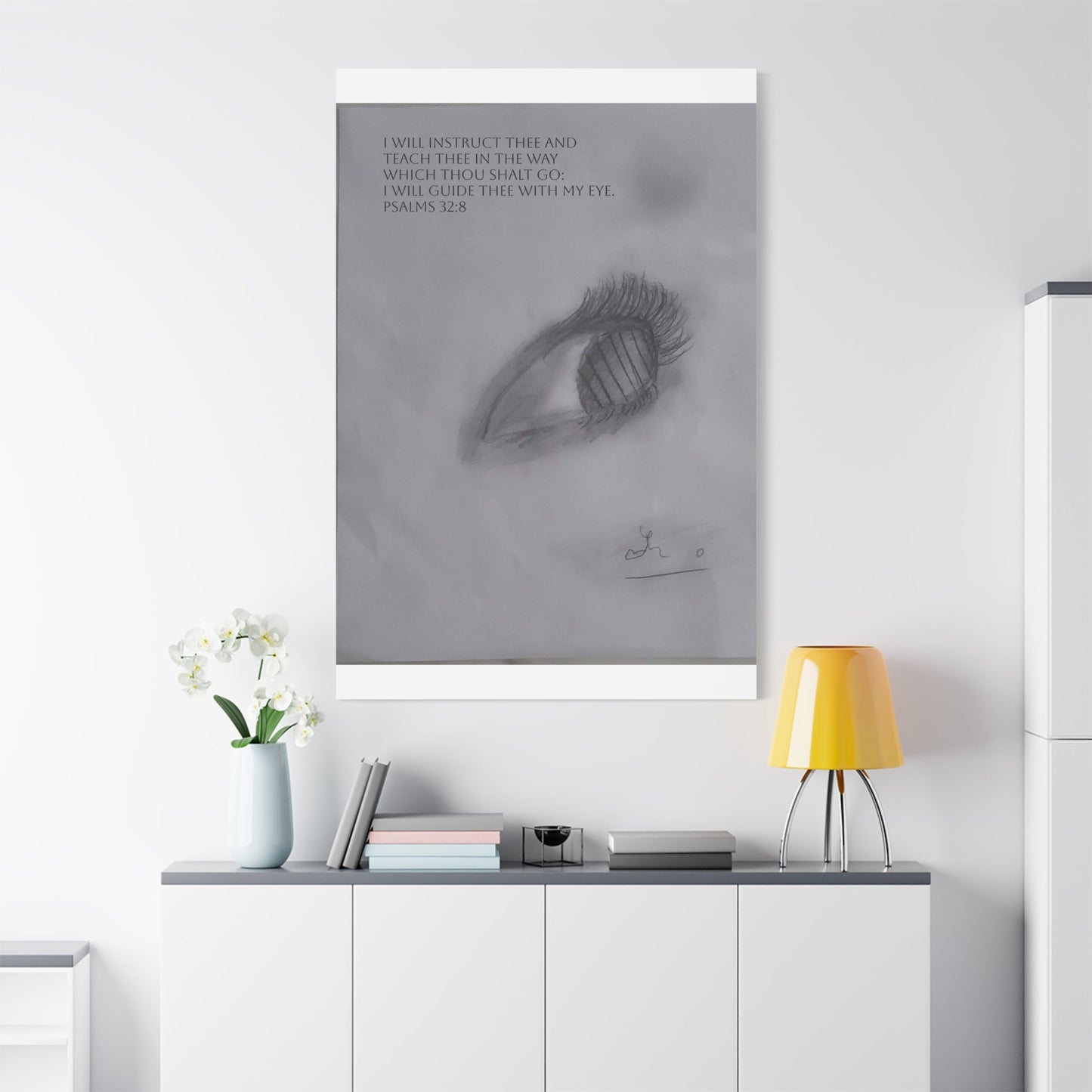 Canvas Print - God Words Matte Canvas