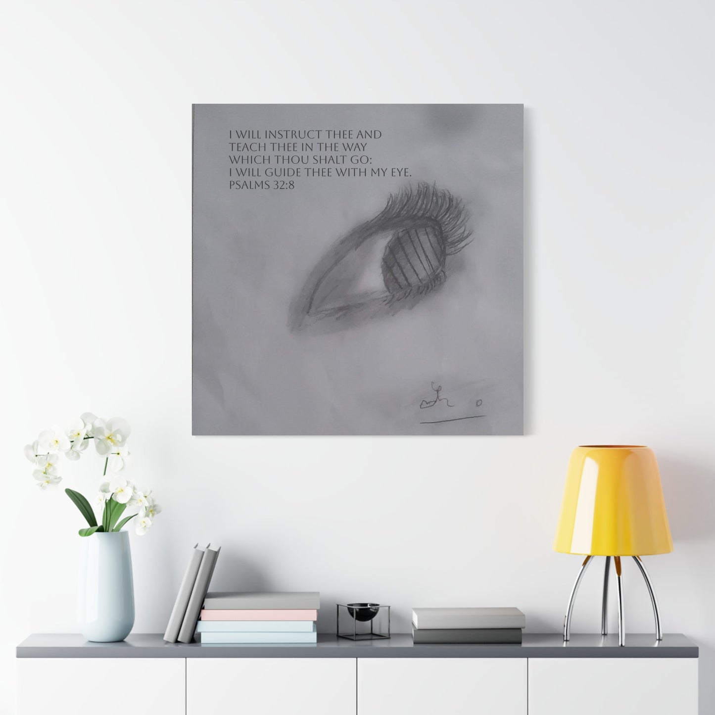 Canvas Print - God Words Matte Canvas