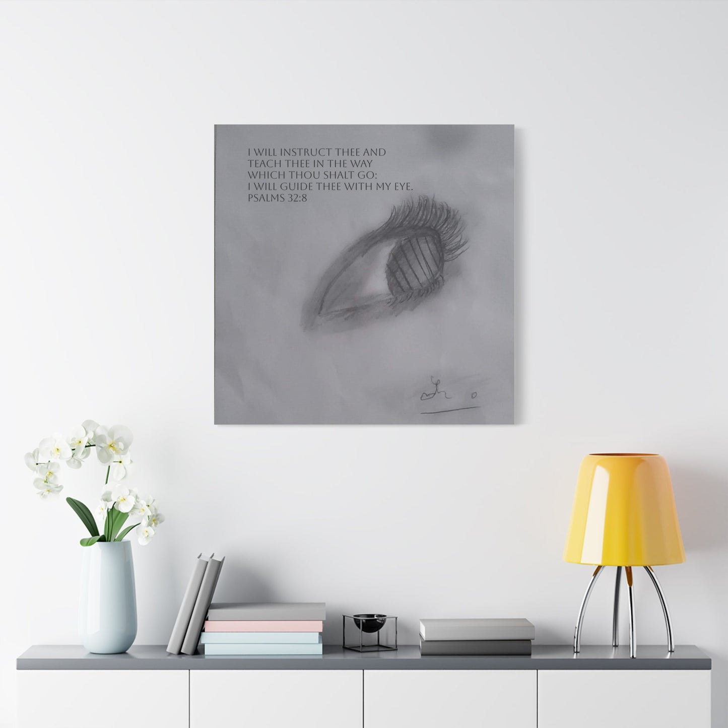 Canvas Print - God Words Matte Canvas