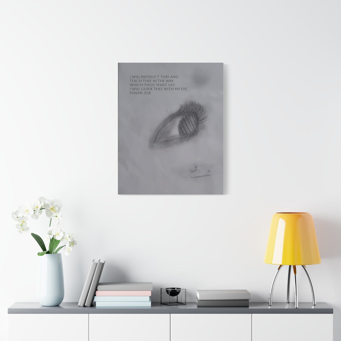 Canvas Print - God Words Matte Canvas