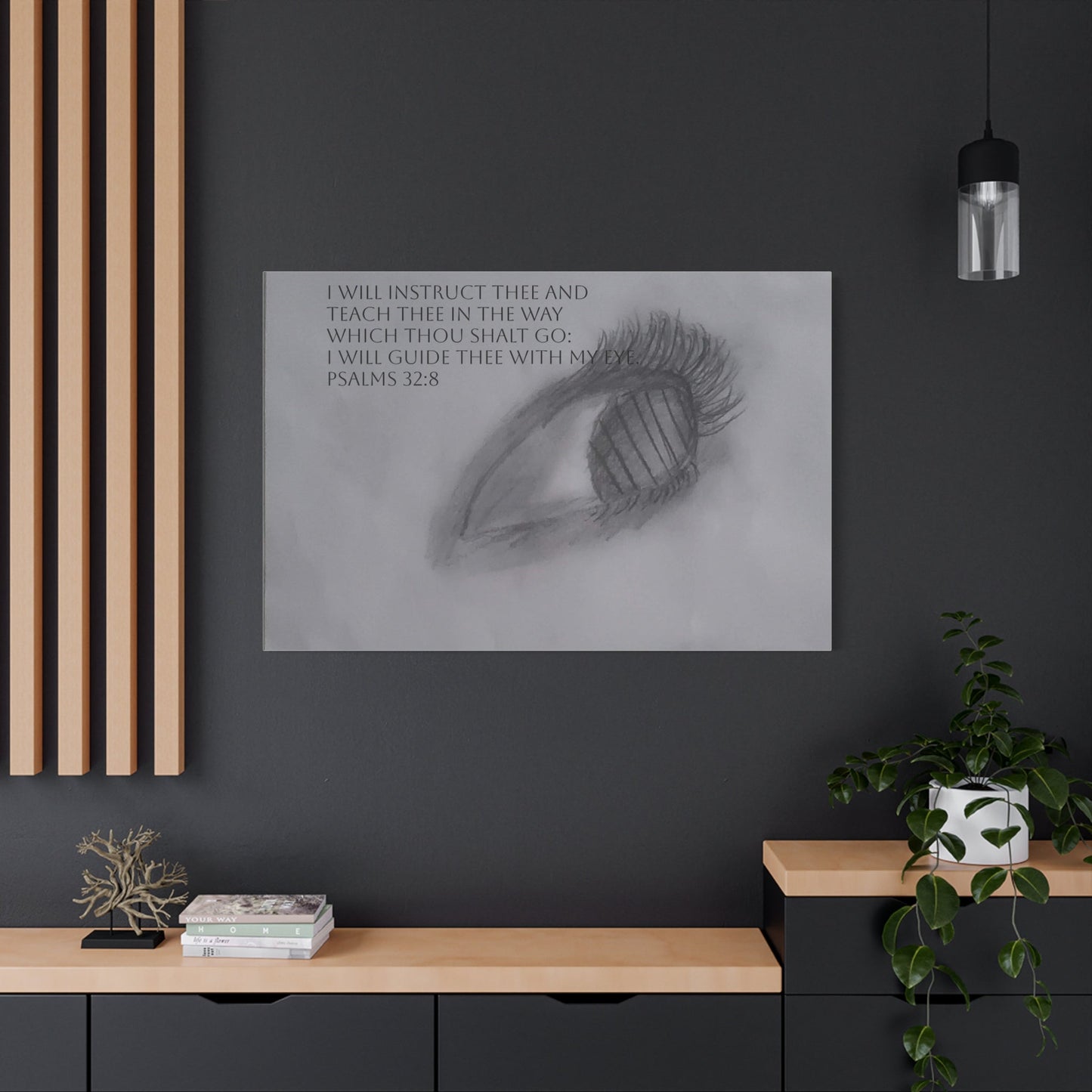 Canvas Print - God Words Matte Canvas