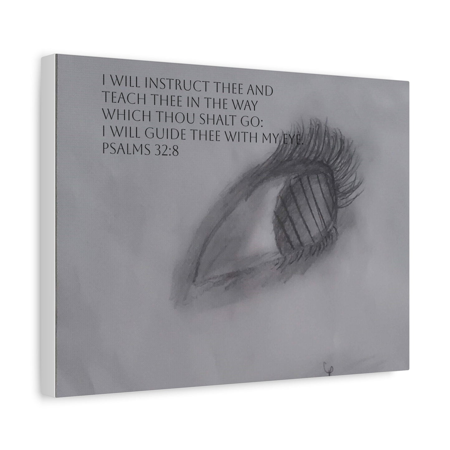 Canvas Print - God Words Matte Canvas