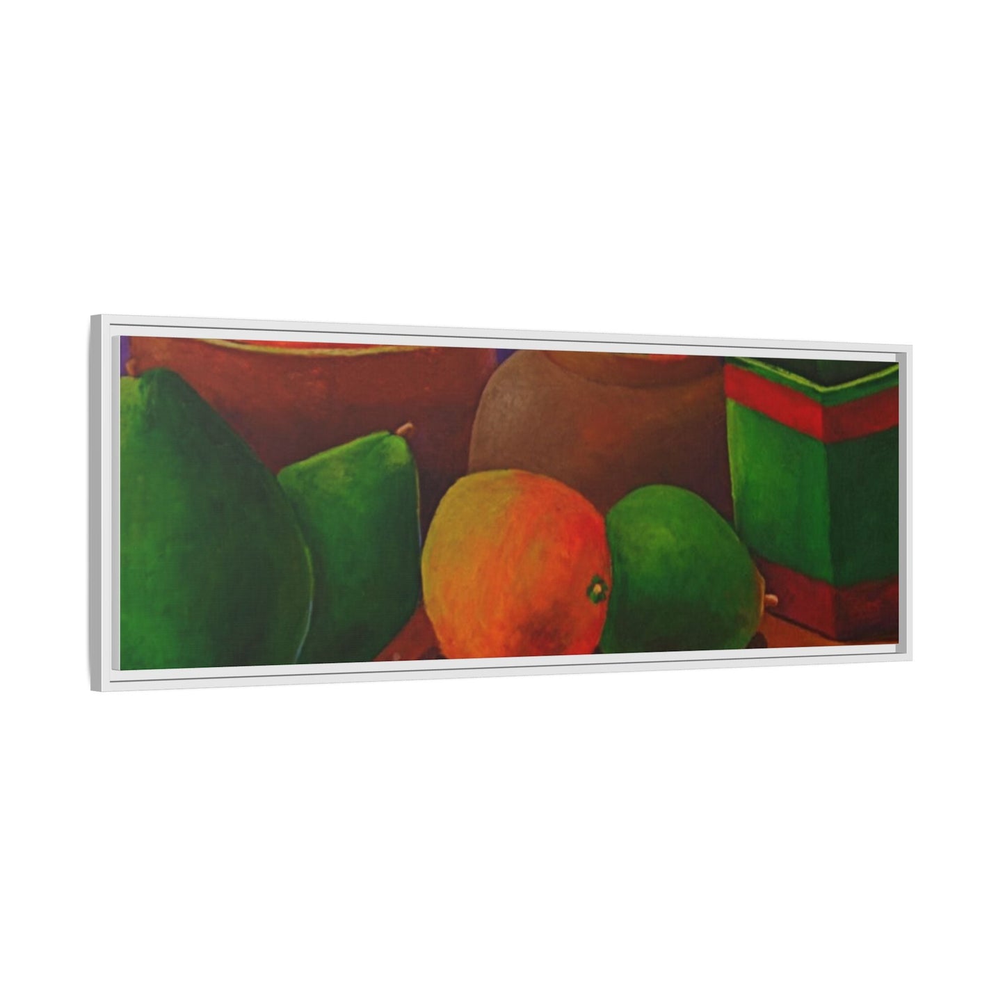 Tropical Fruits Canvas Wrap