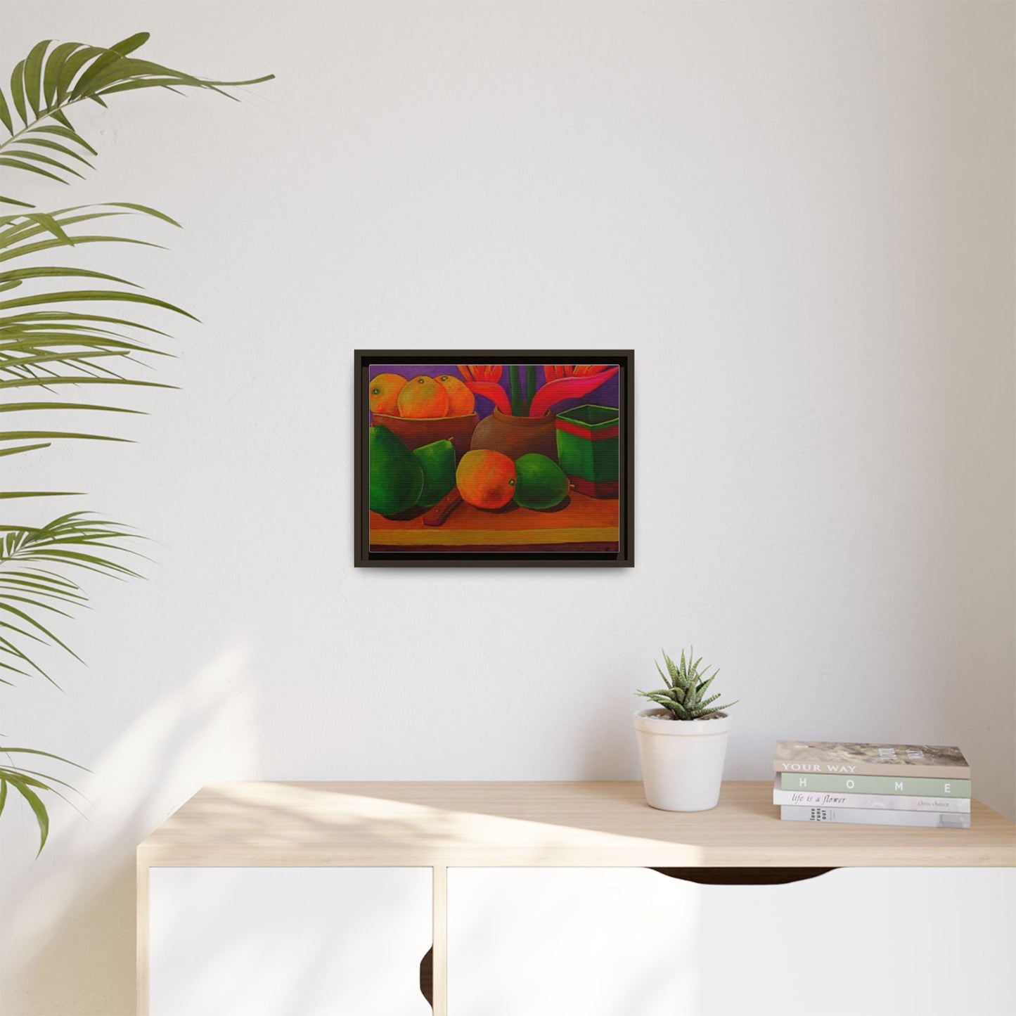 Tropical Fruits Canvas Wrap