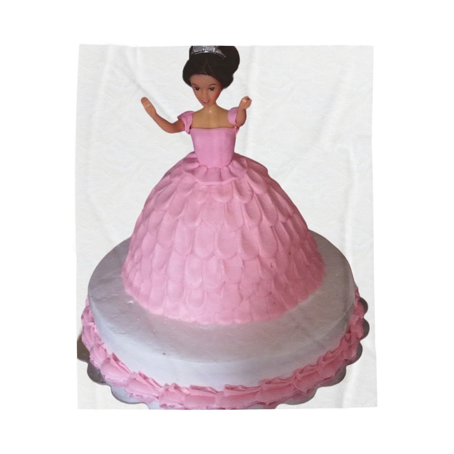 Plush Blanket Barbie Cake Design