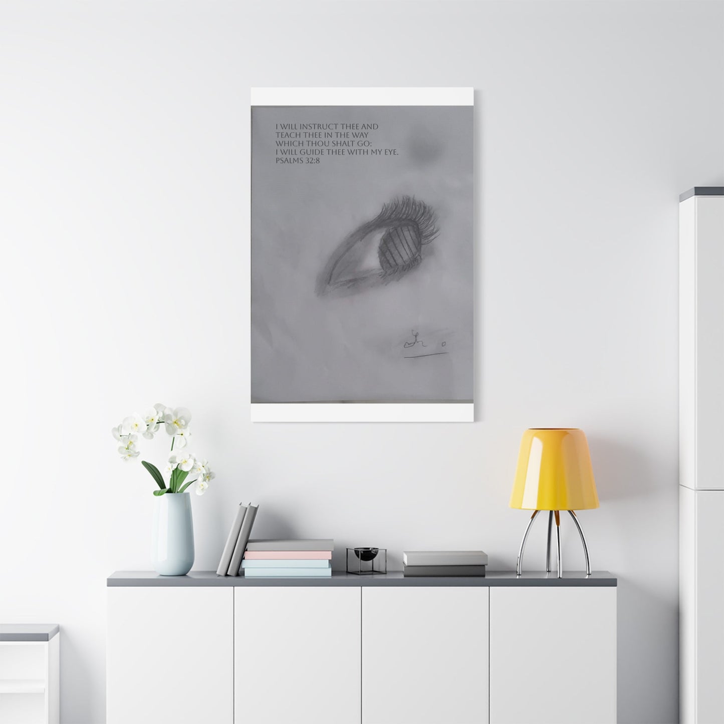 Canvas Print - God Words Matte Canvas