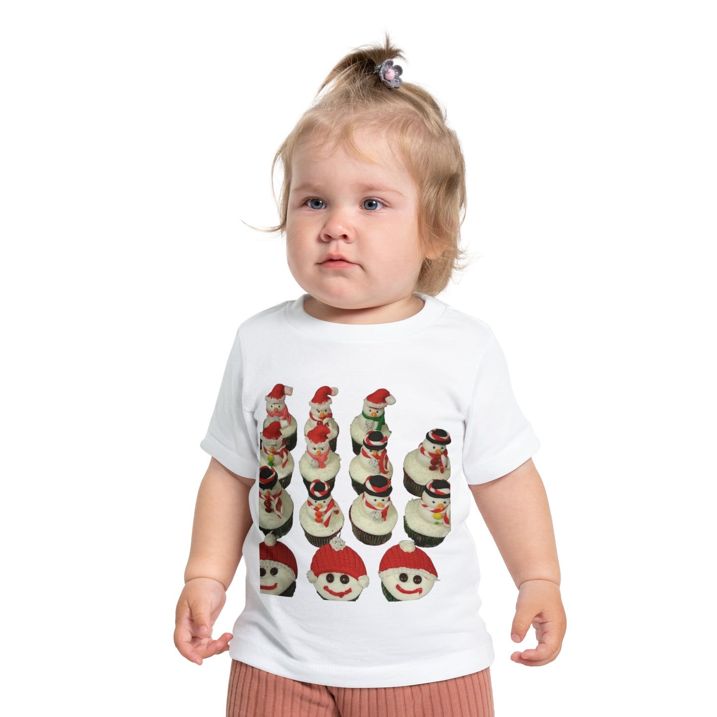 Christmas cupcakes Baby T-Shirt